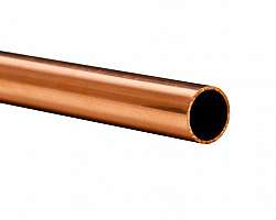 Tubo de cobre para gás